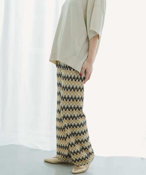 ITEMS URBANRESEARCH（アイテムズ アーバンリサーチ）の「カラーレースイージーパンツ（その他パンツ・レディース・ブルー/ブラック/ベージュ/グレー・FREE）」の18枚目の写真