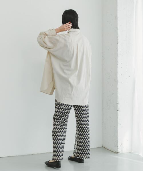 ITEMS URBANRESEARCH(アイテムズ アーバンリサーチ)の「カラーレースイージーパンツ(その他パンツ・レディース・ブルー/ブラック/ベージュ/グレー・FREE)」の10枚目の写真