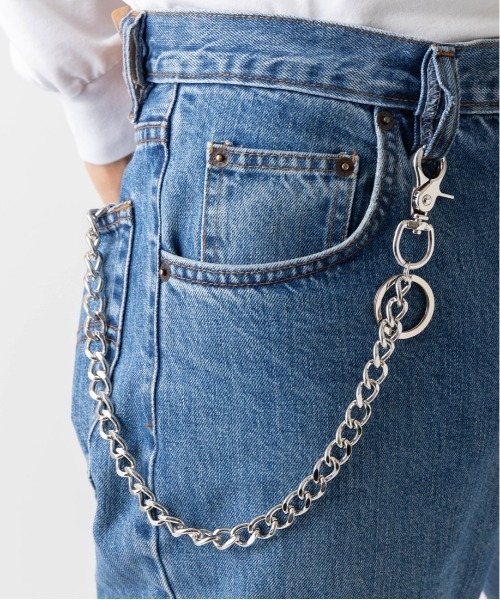 セール】ウォレットチェーン 鉄素材 韓国製（ウォレットチェーン