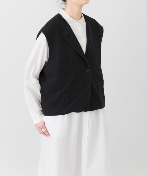 かぐれ（カグレ）の「リネンレーヨンベスト（ベスト）」 - WEAR