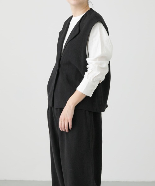 かぐれ（カグレ）の「リネンレーヨンベスト（ベスト）」 - WEAR
