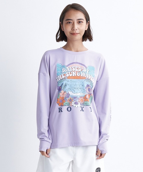 セール】RINK THE WAVE RASH/ロキシー長袖ラッシュガード(水着