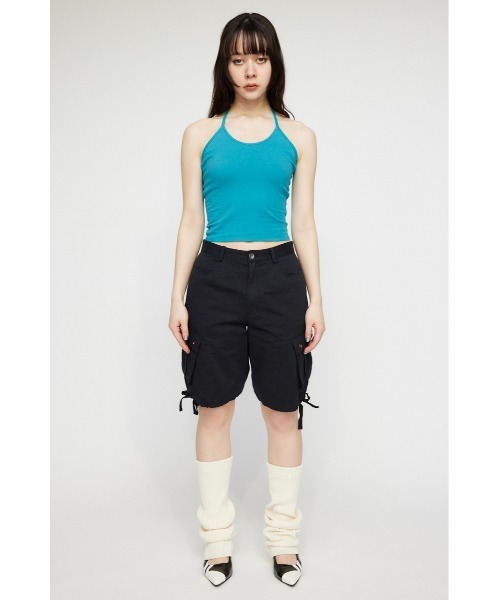 LAGUA GEM（ラグアジェム）の「HALTER NECK カップキャミソール（キャミソール・レディース・ターコイズブルー/ホワイト/ブラック・FREE）」の9枚目の写真