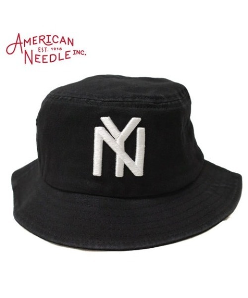 AMERICAN NEEDLE(アメリカンニードル)の「AMERICAN NEEDLE BUCKET HAT(ハット・メンズ・ブラック系2/ブラック・FREE)」の10枚目の写真