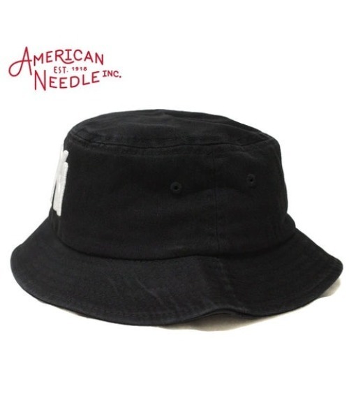 AMERICAN NEEDLE(アメリカンニードル)の「AMERICAN NEEDLE BUCKET HAT(ハット・メンズ・ブラック系2/ブラック・FREE)」の11枚目の写真