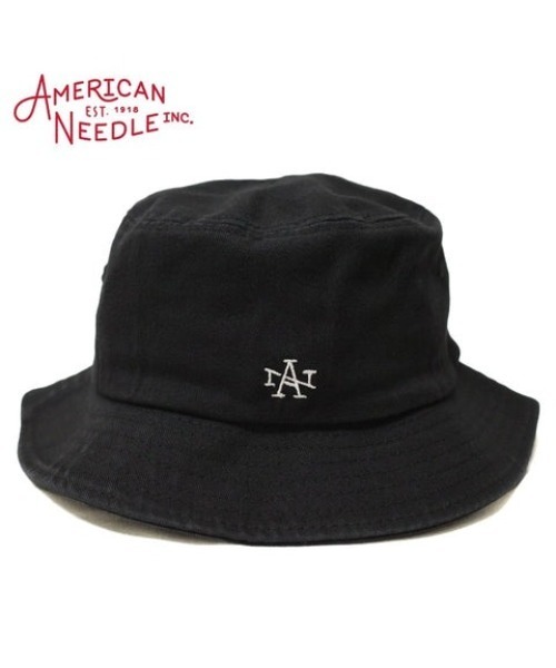 AMERICAN NEEDLE(アメリカンニードル)の「AMERICAN NEEDLE BUCKET HAT(ハット・メンズ・ブラック系2/ブラック・FREE)」の12枚目の写真