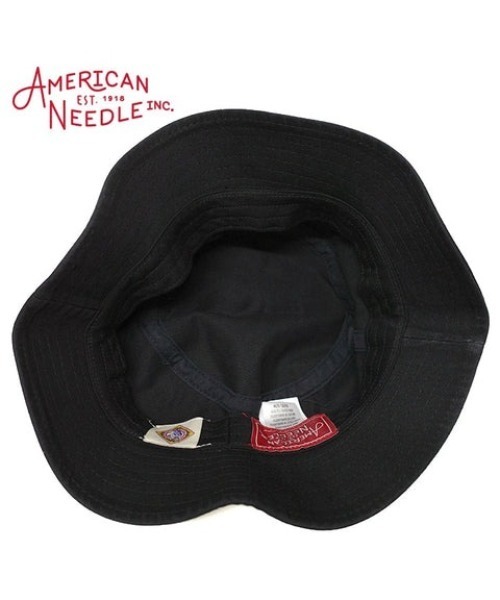 AMERICAN NEEDLE(アメリカンニードル)の「AMERICAN NEEDLE BUCKET HAT(ハット・メンズ・ブラック系2/ブラック・FREE)」の13枚目の写真