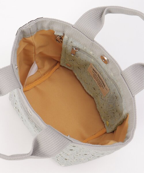 LBC（エルビーシー）の「ミニョントートバッグ（トートバッグ・レディース・オフホワイト/グレー/ブラック・FREE）」の16枚目の写真