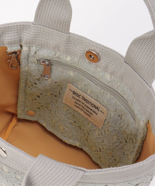 LBC（エルビーシー）の「ミニョントートバッグ（トートバッグ・レディース・オフホワイト/グレー/ブラック・FREE）」の17枚目の写真