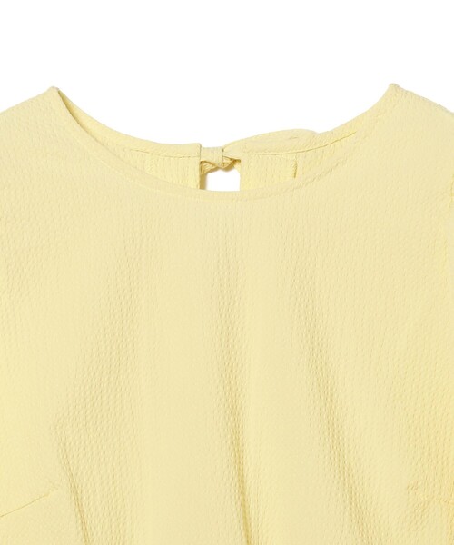 Ray BEAMS（レイビームス）の「Ray BEAMS / ランタンスリーブ ギャザー ブラウス[洗える]（シャツ/ブラウス・レディース・ホワイト/ブラック/イエロー系その他2/ライトブルー・ONE SIZE）」の5枚目の写真