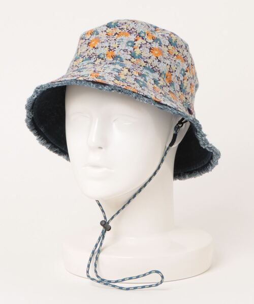 Sense of Grace(センスオブグレース)の「Sense of Grace/センスオブグレイス REVERSIBLE FRINGE HAT(ハット・レディース・ネイビー/アイボリー/ブルー・FREE)」の13枚目の写真