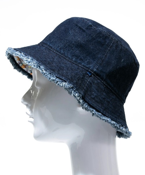 Sense of Grace(センスオブグレース)の「Sense of Grace/センスオブグレイス REVERSIBLE FRINGE HAT(ハット・レディース・ネイビー/アイボリー/ブルー・FREE)」の11枚目の写真