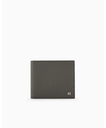 ARMANI EXCHANGE | 【A|X アルマーニ エクスチェンジ】＜オンライン限定＞オールオーバーロゴ　二つ折り財布（コインケース付き）(財布)