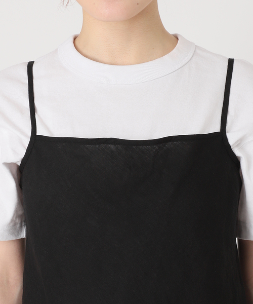 IENA LA BOUCLE(イエナラブークル)の「IENA LA BOUCLE リネンブロードバイヤスキャミソール(キャミソール・レディース・ブラック/チャコールグレー/ベージュ/アイボリー/ボルドー・FREE)」の13枚目の写真