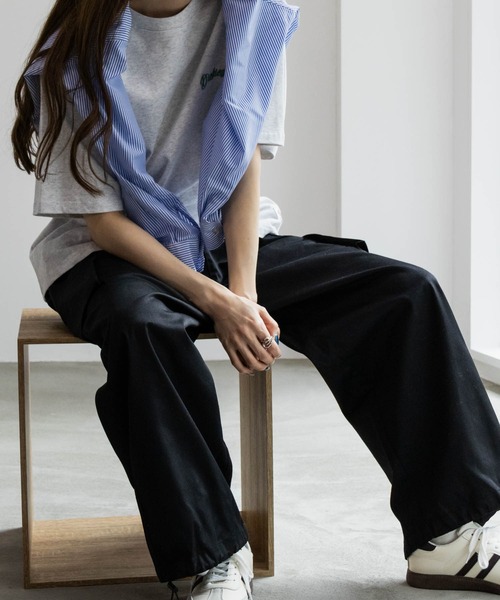 Dickies（ディッキーズ）の「Dickies ディッキーズ カーゴパンツ（カーゴパンツ・レディース・ブラック/ベージュ/カーキ・M/L）」の16枚目の写真