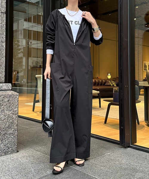 1/2PLACE ジネットちゃんと洋服　夏冬物21点セット　ドゥミプラス DouDou（ドゥドゥ）の「マルチWAYジャンプスーツ（つなぎ