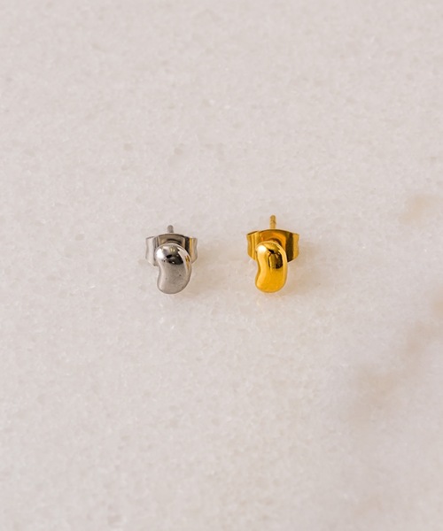 muku（ムク）の「金属アレルギー対応　ミニグレインピアス/サージカルステンレス/316L（ピアス（両耳用）・レディース・ゴールド/シルバー・FREE）」の9枚目の写真
