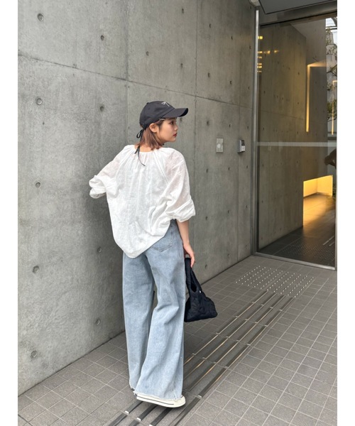 JUMELLE(ジュメロ)の「tassel voile blouse(シャツ/ブラウス・レディース・ホワイト・FREE)」の14枚目の写真