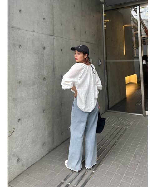 JUMELLE(ジュメロ)の「tassel voile blouse(シャツ/ブラウス・レディース・ホワイト・FREE)」の16枚目の写真