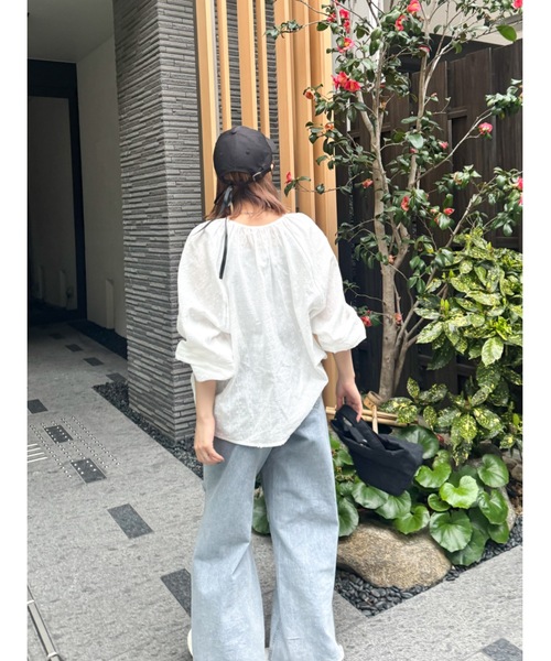 JUMELLE(ジュメロ)の「tassel voile blouse(シャツ/ブラウス・レディース・ホワイト・FREE)」の17枚目の写真