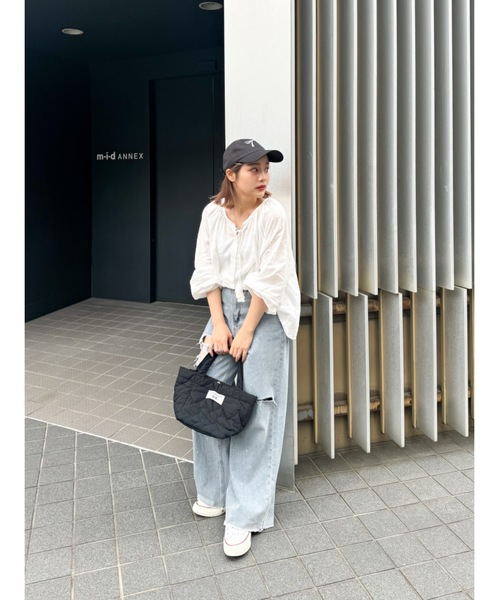 JUMELLE(ジュメロ)の「tassel voile blouse(シャツ/ブラウス・レディース・ホワイト・FREE)」の18枚目の写真