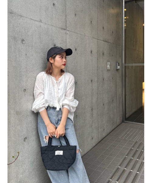JUMELLE(ジュメロ)の「tassel voile blouse(シャツ/ブラウス・レディース・ホワイト・FREE)」の3枚目の写真