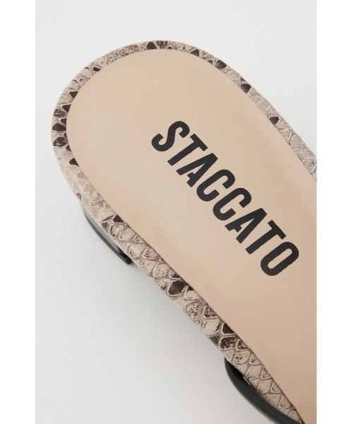 STACCATO(スタッカート)の「ナイルパイソンローヒールミュール(サンダル・レディース・ブラック/ブルー・22.5cm/23cm/23.5cm/24cm/24.5cm)」の10枚目の写真