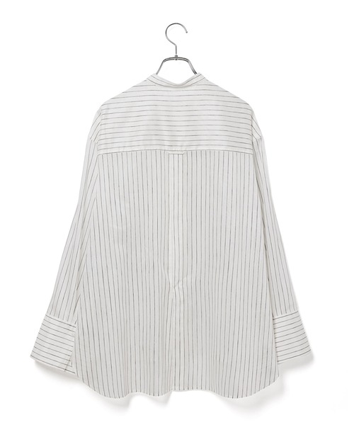 ADAM ET ROPE'（アダムエロペ）の「バックオープンシアーシャツ（シャツ/ブラウス・レディース・ホワイト系その他5/キナリ/ピンク・FREE）」の16枚目の写真