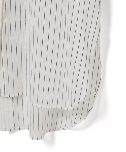 ADAM ET ROPE'（アダムエロペ）の「バックオープンシアーシャツ（シャツ/ブラウス・レディース・ホワイト系その他5/キナリ/ピンク・FREE）」の20枚目の写真