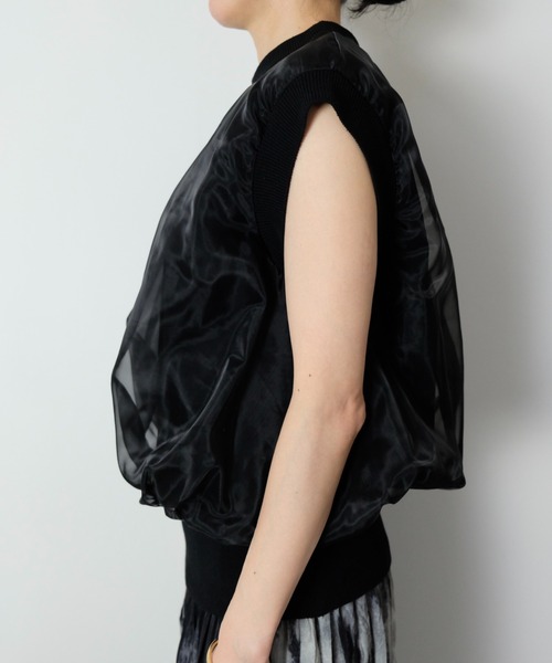 DOLLUPOOPS（ドールアップウップス）の「オーガンジートップス（その他トップス・レディース・オフホワイト・38）」の8枚目の写真