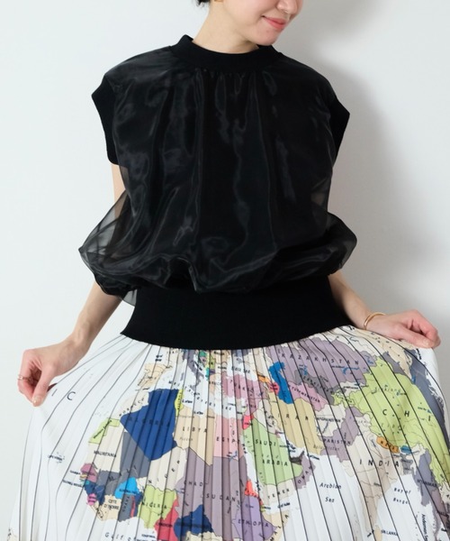 DOLLUPOOPS（ドールアップウップス）の「オーガンジートップス（その他トップス・レディース・オフホワイト・38）」の13枚目の写真