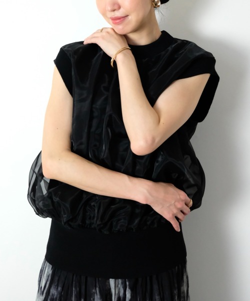 DOLLUPOOPS（ドールアップウップス）の「オーガンジートップス（その他トップス・レディース・オフホワイト・38）」の16枚目の写真