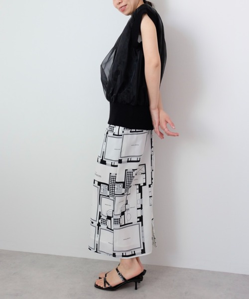 DOLLUPOOPS（ドールアップウップス）の「オーガンジートップス（その他トップス・レディース・オフホワイト・38）」の4枚目の写真