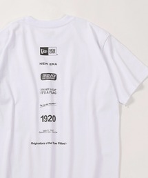 NEW ERA（ニューエラ）の「【NEW ERA/ニューエラ】アーカイブロゴ ワンポイント＆バックBIGプリントデザイン 半袖Tシャツ/レギュラーフィット（Tシャツ/カットソー・メンズ）」