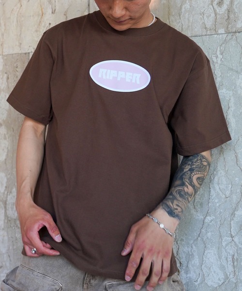 【RIPPER】サークルロゴ Tシャツ / Circle Logo T-Shirt（Tシャツ/カットソー）｜RIPPER（リッパー）
