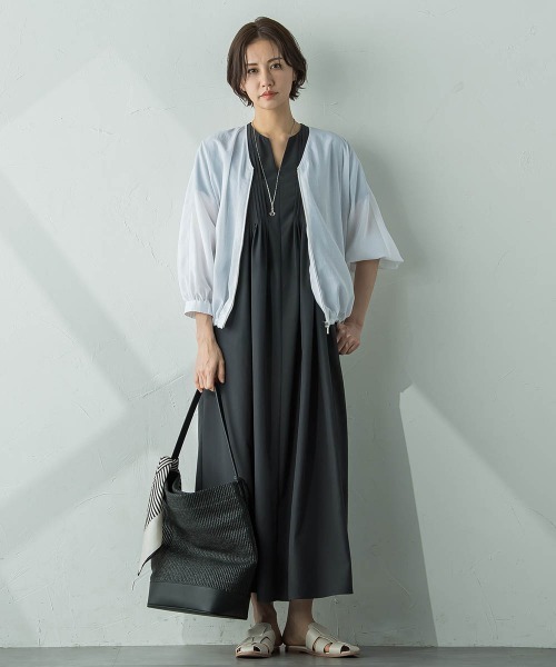 LAUTREAMONT（ロートレアモン）の「撥水シアーブルゾン≪手洗い可能