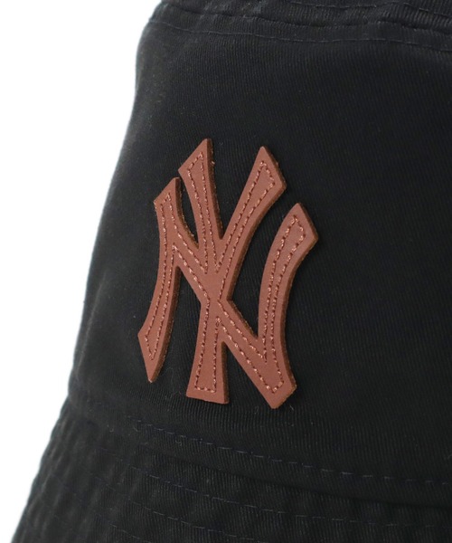 ニューエラ バケットハット NYレザーパッチ ONSPOTZ別注(ハット)|NEW ERA(ニューエラ) ニューエラ バケットハット NYレザーパッチ ONSPOTZ別注(ハット)|NEW ERA(ニューエラ)
