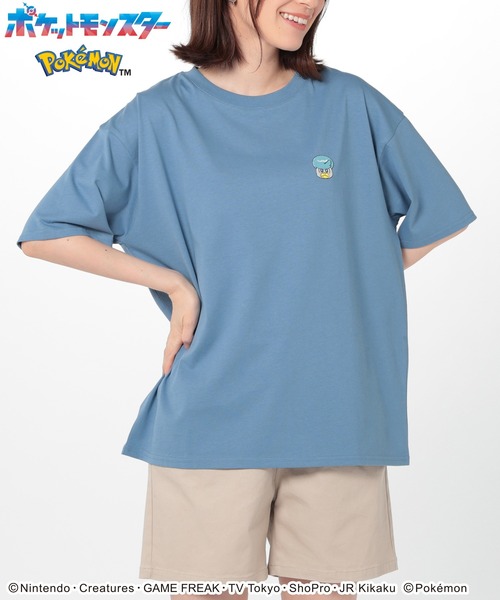 Honeys（ハニーズ）の「ポケモン／ゆるTシャツ（Tシャツ/カットソー