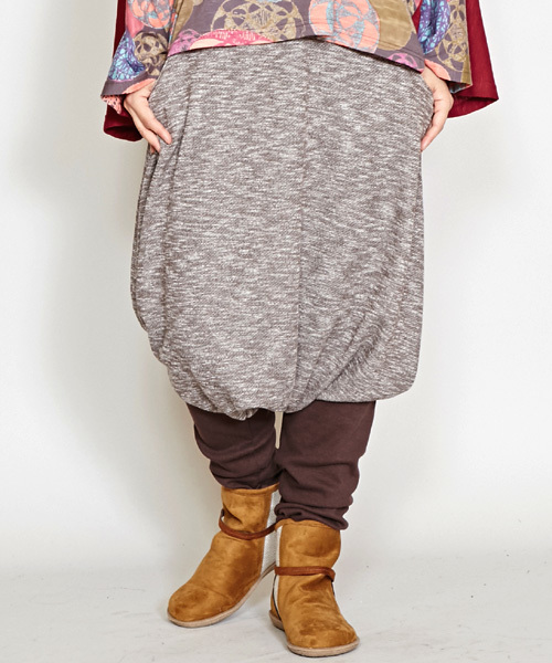 チャイハネ（チャイハネ）の「【チャイハネ】バルーンシルエット リラックスパンツ / レギンス（その他パンツ・レディース・カーキ/ブラック/ベージュ/ネイビー/ブラウン・FREE）」の3枚目の写真