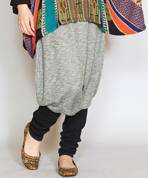 チャイハネ（チャイハネ）の「【チャイハネ】バルーンシルエット リラックスパンツ / レギンス（その他パンツ・レディース・カーキ/ブラック/ベージュ/ネイビー/ブラウン・FREE）」の5枚目の写真