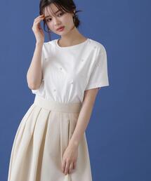 PROPORTION BODY DRESSING | パールＴシャツ / 1214260601(Tシャツ/カットソー)