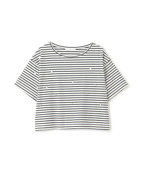 PROPORTION BODY DRESSING（プロポーションボディドレッシング）の「パールＴシャツ / 1214260601（Tシャツ/カットソー・レディース・ダークネイビー/ホワイト/ブルー系その他・FREE）」の15枚目の写真