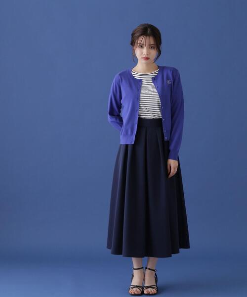 PROPORTION BODY DRESSING（プロポーションボディドレッシング）の「パールＴシャツ / 1214260601（Tシャツ/カットソー・レディース・ダークネイビー/ホワイト/ブルー系その他・FREE）」の8枚目の写真