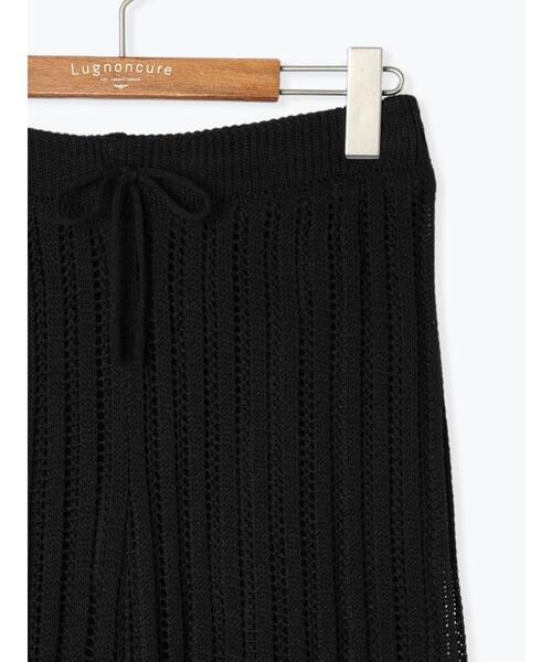 Lugnoncure(ルノンキュール)の「編地切替ニットパンツ(その他パンツ・レディース・グレー/オフホワイト/ブラック・F)」の22枚目の写真