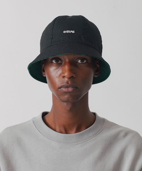 SILAS(サイラス)の「REVERSIBLE BELL HAT(ハット・メンズ・ブラック/ベージュ/グリーン・ONE SIZE)」の13枚目の写真
