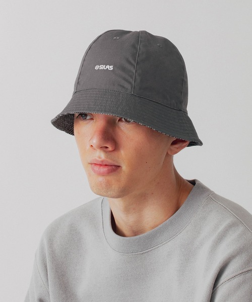 SILAS(サイラス)の「REVERSIBLE BELL HAT(ハット・メンズ・ブラック/ベージュ/グリーン・ONE SIZE)」の9枚目の写真