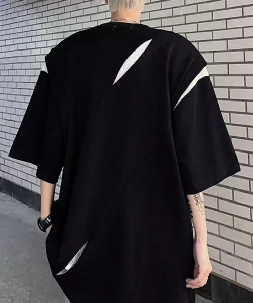 MGV（エムジーヴィー）の「Street Cutting T-shirt（Tシャツ/カットソー・メンズ・ブラック/ホワイト・MEDIUM/LARGE/X-LARGE）」の11枚目の写真