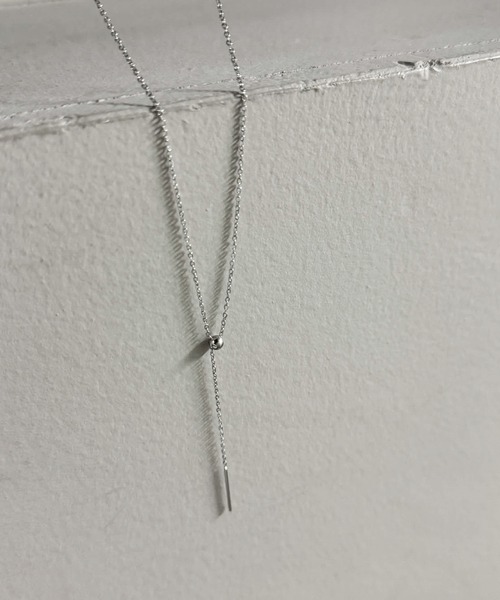 CANAL JEAN（キャナルジーン）の「Pt　スライドチェーンネックレス（ネックレス・レディース・シルバー・ONE SIZE）」の6枚目の写真
