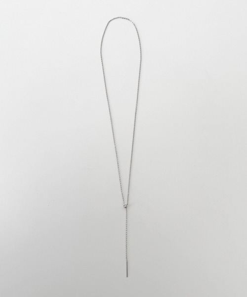 CANAL JEAN（キャナルジーン）の「Pt　スライドチェーンネックレス（ネックレス・レディース・シルバー・ONE SIZE）」の5枚目の写真