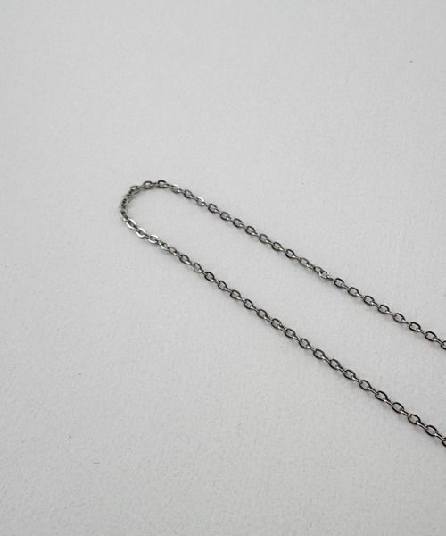 CANAL JEAN（キャナルジーン）の「Pt　スライドチェーンネックレス（ネックレス・レディース・シルバー・ONE SIZE）」の4枚目の写真